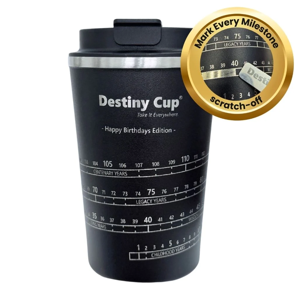 Destiny Cup Happy Birthdays Edition – Travel Mug